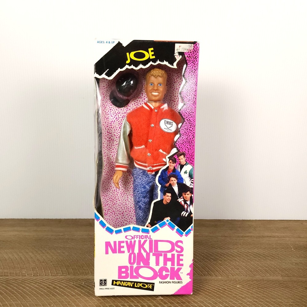 New Kids On The Block Joe Hangin' Loose Fashion Doll Collector Edition 1990